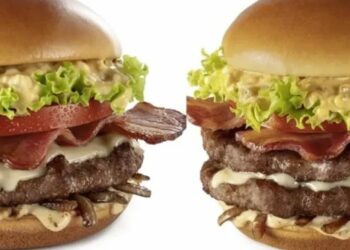McDonald's reconheceu que não havia picanha no sanduíche; segundo a companhia, o sabor viria de um "molho com aroma natural de picanha" Foto: Divulgação
