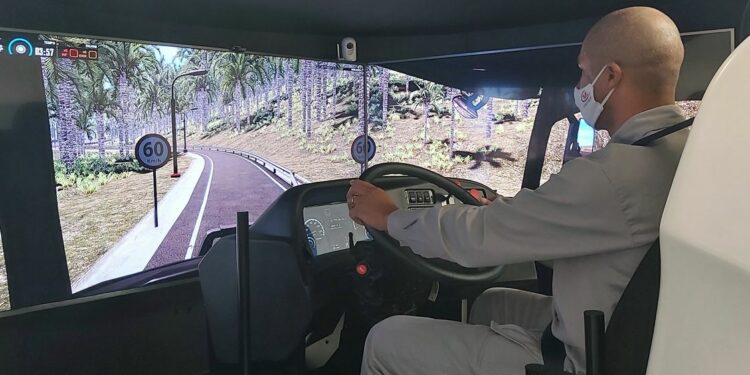 Prova prática do 11º Rodeio de Caminhões é realizada em simuladores: etapa em Campinas - Foto: Divulgação