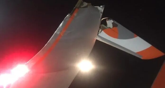 Aviões de duas companhias aéreas se chocam no Aeroporto de Viracopos