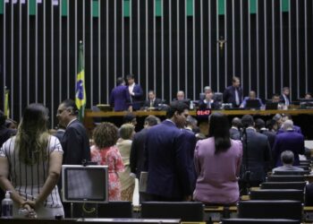 Sessão na Câmara dos Deputados, em Brasília: investimento mínimo. Foto: Divulgação/ Câmara dos Deputados