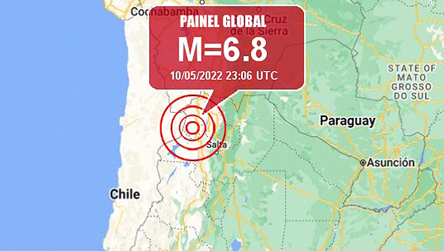 Bombeiros e Defesa Civil de Campinas são acionados após tremor na Argentina