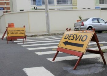 Via será fechada ao tráfego no trecho entre a Avenida Júlio de Mesquita e a Rua Pedro de Magalhães Foto: Arquivo/PMC