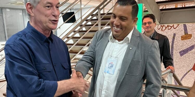 O presideciável Ciro Gomes acompanhará a pré-candidatura de Wilson Matos. Foto: Divulgação