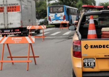 Simulação de acidente nesta terça-feira provoca alteração em tráfego na região do Parque Imperador - Foto: Divulgação/PMC