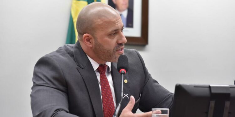 O ex-deputado Daniel Silveira foi condenado em abril do ano passado. Foto: Zeca Ribeiro/Câmara dos Deputados