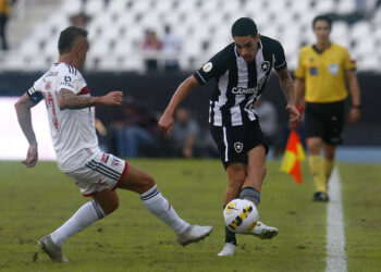 Foto: Vitor O São Paulo continua sem vencer como visitante. Foto: Vitor Silva/Botafogo