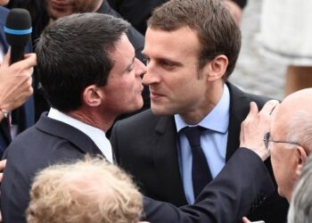 O presidente francês Emmanuel Macron  terá dificuldades para aprovar seus projetos de reforma. Foto: Reprodução/Twitter