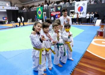 Campeonato Paulista de Taekwondo: equipe Campinas Fighters foi a campeã geral do torneio - Foto: Fernanda Sunega/Divulgação PMC