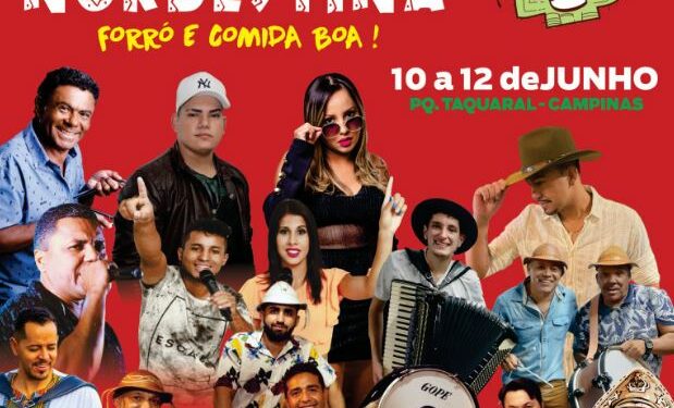 Lagoa do Taquaral terá festa nordestina durante o final de semana