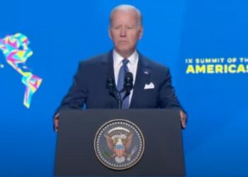 Joe Biden: "imigração segura e ordenada é boa para as nossas economias, inclusive a dos Estados Unidos" - Foto: Reprodução