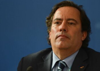 Pedro Guimarães pediu demissão após um site noticioso publicar, na quarta-feira (28) à noite, acusações de funcionárias do banco - Foto: Marcello Casal Jr/Agência Brasil