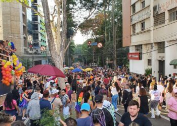 Parada do Orgulho LGBT: sucesso após dois anos de suspensão pela pandemia. Foto: Marcela Moreira/Divulgação