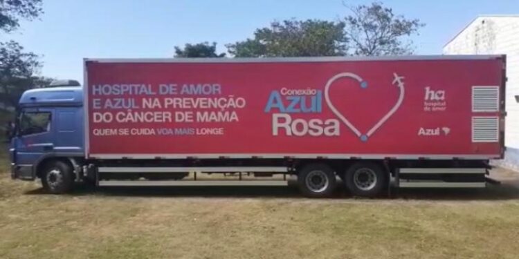 Carreta da mamografia estaciona em Hortolândia nesta semana