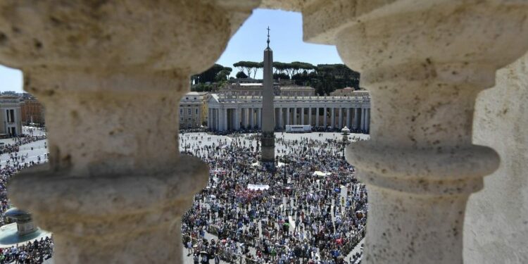 O pedido de desculpas foi anunciado nas saudações do papa Francisco após o Angelus. Foto: Vaticano News/Divulgação