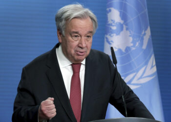 Antonio Guterres reforçou que “condena todos os ataques contra civis ou infraestruturas civis". Foto: Arquivo