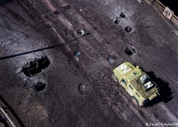 Regiões ucranianas de Kiev e Chernihiv foram atacadas nesta manhã. Foto: Reprodução