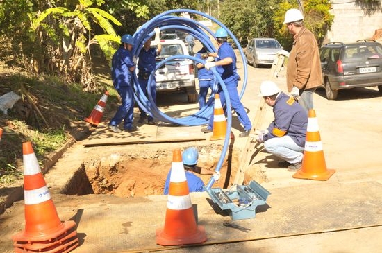 Treze bairros receberão 135km de novas redes de água