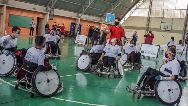 Time de Campinas participa de Campeonato de Rugby em Cadeira de Rodas