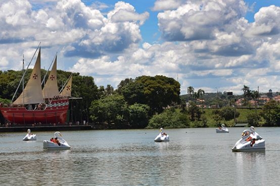 Nas férias, atrações da Lagoa do Taquaral vão funcionar às quintas