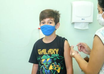 Em Vinhedo, a vacinação é exclusivamente contra a Covid-19, na Policlínica. Foto: Divulgação/PMV