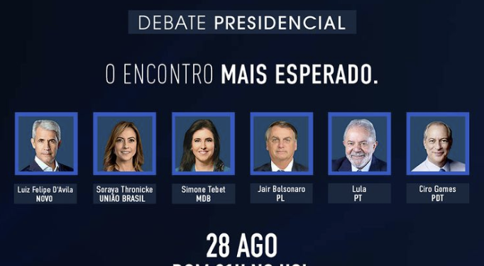 Lula e Bolsonaro terão primeiro confronto em debate de alta voltagem