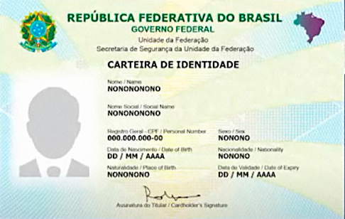 RG será descontinuado e substituído pela Carteira de Identificação Nacional