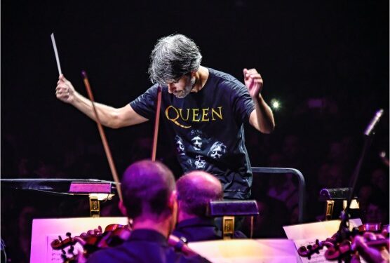 O maestro Felipe Prazeres: orquestra apresentará canções da banda Queen e trilhas marcantes de animações da Disney. Foto: Divulgação