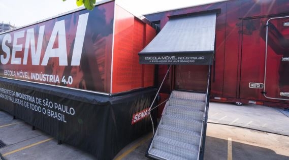 Polo Shopping Indaiatuba recebe Unidade Móvel Indústria 4.0 do Senai