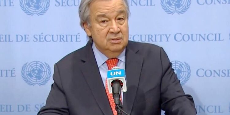 António Guterres: onda de violência no Senegal. Foto: ONU News