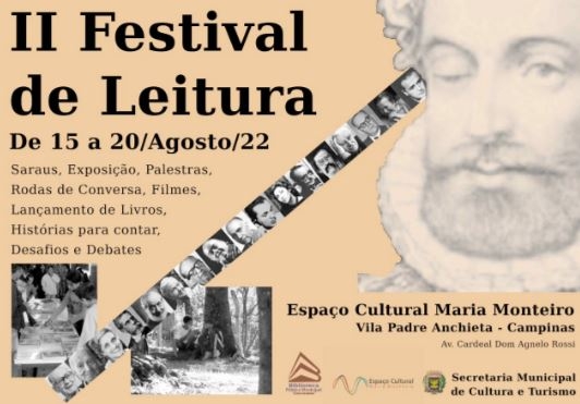 II Festival de Leitura reúne saraus, palestras, filmes e exposições