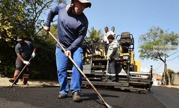 Ruas da região do Jardim Paranapanema recebem serviço de recapeamento