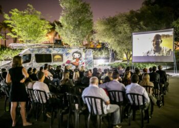 O projeto itinerante Cine Solar fará duas sessões em Hortolândia nesta semana. Foto: Divulgação
