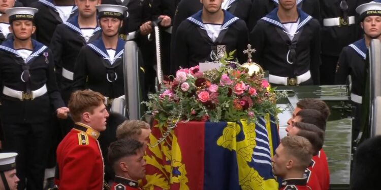Funeral da Rainha Elizabeth II em Londres: feriado nacional foi decretado - Foto: Reprodução Redes Sociais