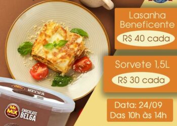 Iniciativa Lasanha Beneficente da Casa de Jesus será neste sábado (24)