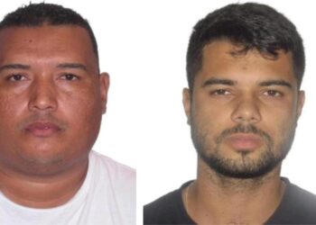Roberto Jefferson da Silva e Marcos Vinicyus Sales de Oliveira tiveram a prisão decretada no sábado - Foto: Divulgação/SSP