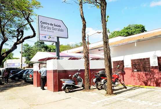 A manutenção no prédio do CS de Barão Geraldo começou em 8 de agosto. Foto: Divulgação