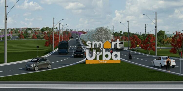 A Urba concorre com o projeto Smart Urba Dunlop (Fase 1), presente em Campinas: bairro inteligente, com 1.216 lotes - Foto: Reprodução Urba