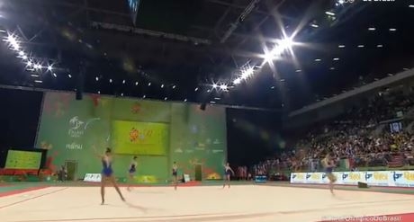 Brasil conquista quarto lugar inédito no Mundial de Ginástica Rítmica