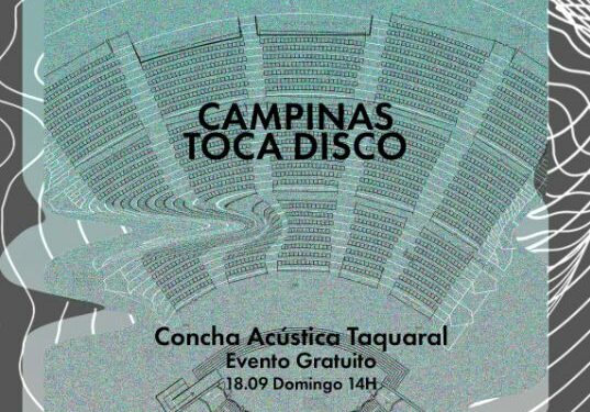 Campinas Toca Disco acontece neste domingo ao ar livre e com entrada gratuita
