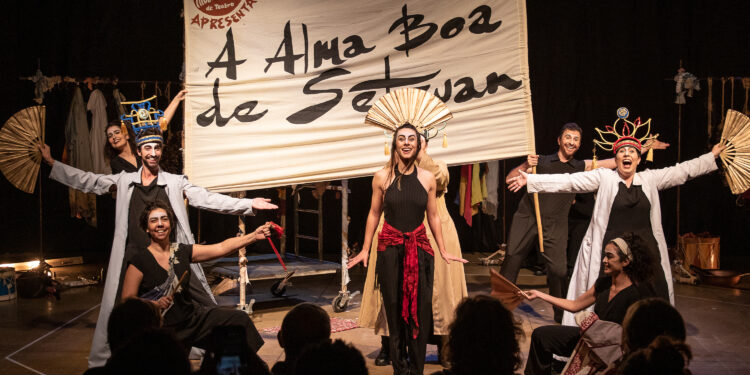 Alma Boa é um espetáculo da Cia Histriônica de Teatro, sediada em Campinas. Foto: Foto Nina Pires/Divulgação