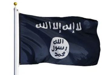 Bandeira do Estado Islâmico: informações iniciais dão conta de 15 mortos no ataque Foto: Reprodução/redes sociais