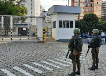 A Subestação Campinas da CPFL Paulista já sediou um treinamento com o Exército em maio Foto: Divulgação