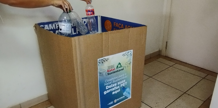 Hortolândia recebe doações de garrafas PET para “Natal Sustentável”