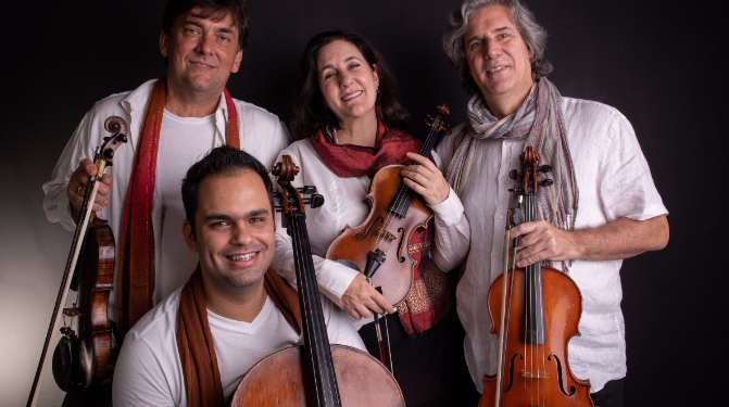 Quarteto da Cidade de São Paulo traz repertório variado ao Jockey Club