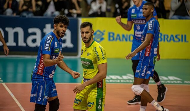 Em jogo adiantado, Vôlei Renata visita Suzano pela Superliga nesta quarta 