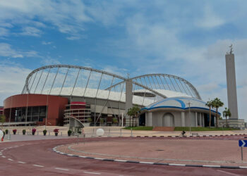 O Estádio Khalifa International é o único que já existia antes do Mundial. Foto: Divulgação