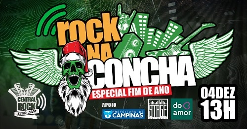 Rock na Concha terá apresentação de banda punk dos anos 80