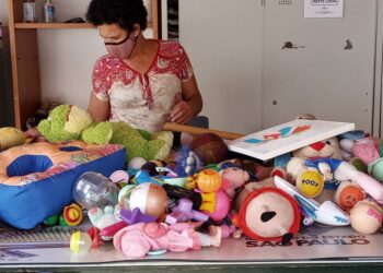 Até agora, cerca de 1 mil brinquedos já foram arrecadados em Hortolândia. Foto: Divulgação