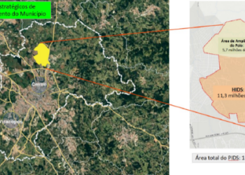 O PIDS cobre área de 17 milhões de metros quadrados do Distrito de Barão Geraldo - Foto: Divulgação