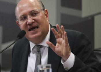 O ex-presidente do Banco Central, Ilan Goldfajn, que vai substituir o norte-americano Mauricio Claver-Carone Foto: Antonio Cruz/Agência Brasil